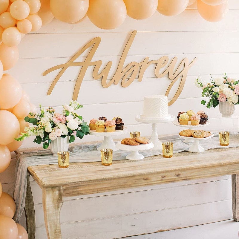 DEVI Gold Votive Candle Holders 24 Pcs, Mercury Tealight Candle Holder Glass, Gold Wedding Centerpieces for Table Decorations, Valentine Diwali Party Bridal Shower Decorations - Image 4